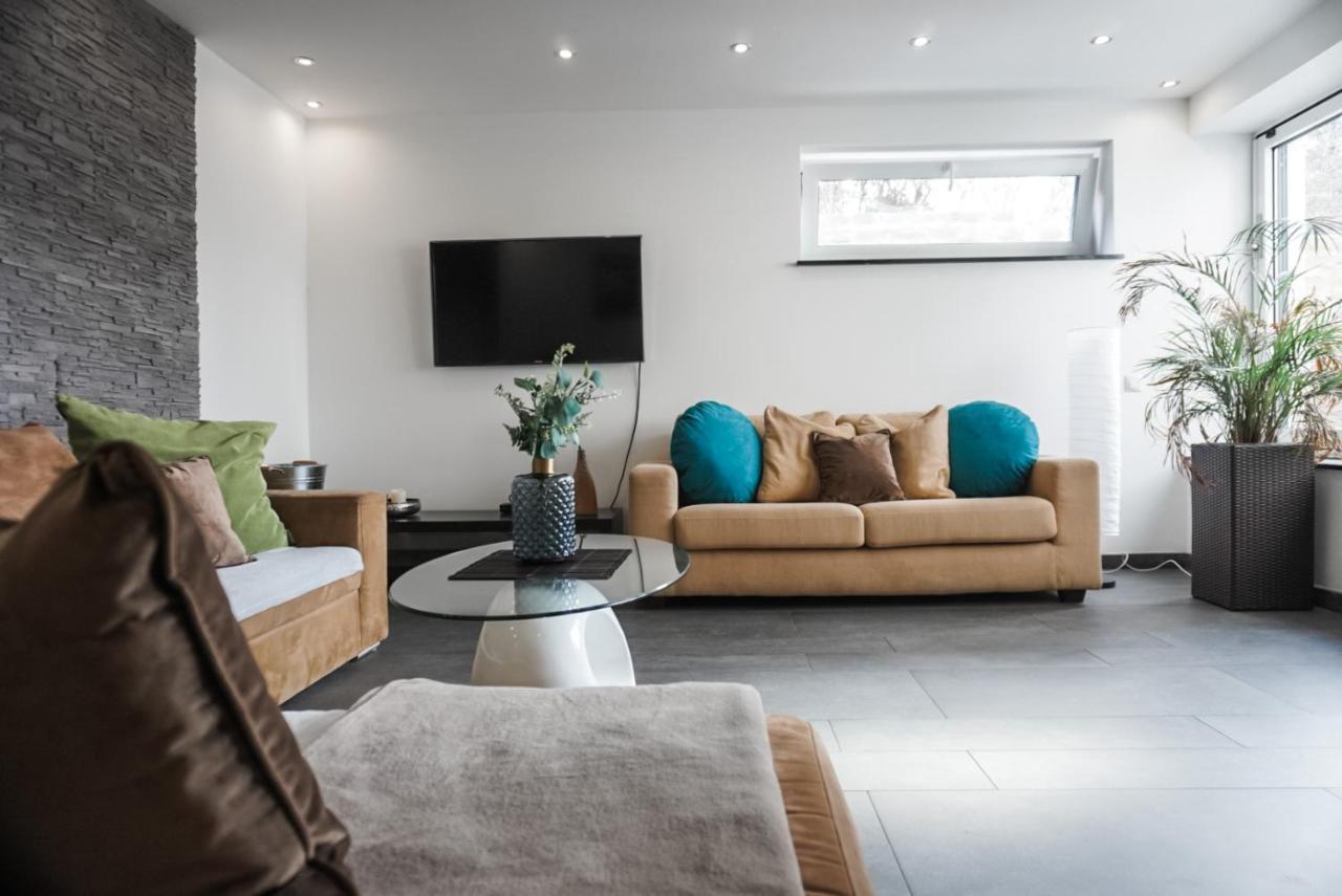 Neu Gebautes Apartment Mit Sonnenterasse In Der Naehe Vom Siebengebirge & Bonn 코니그스빈터 외부 사진