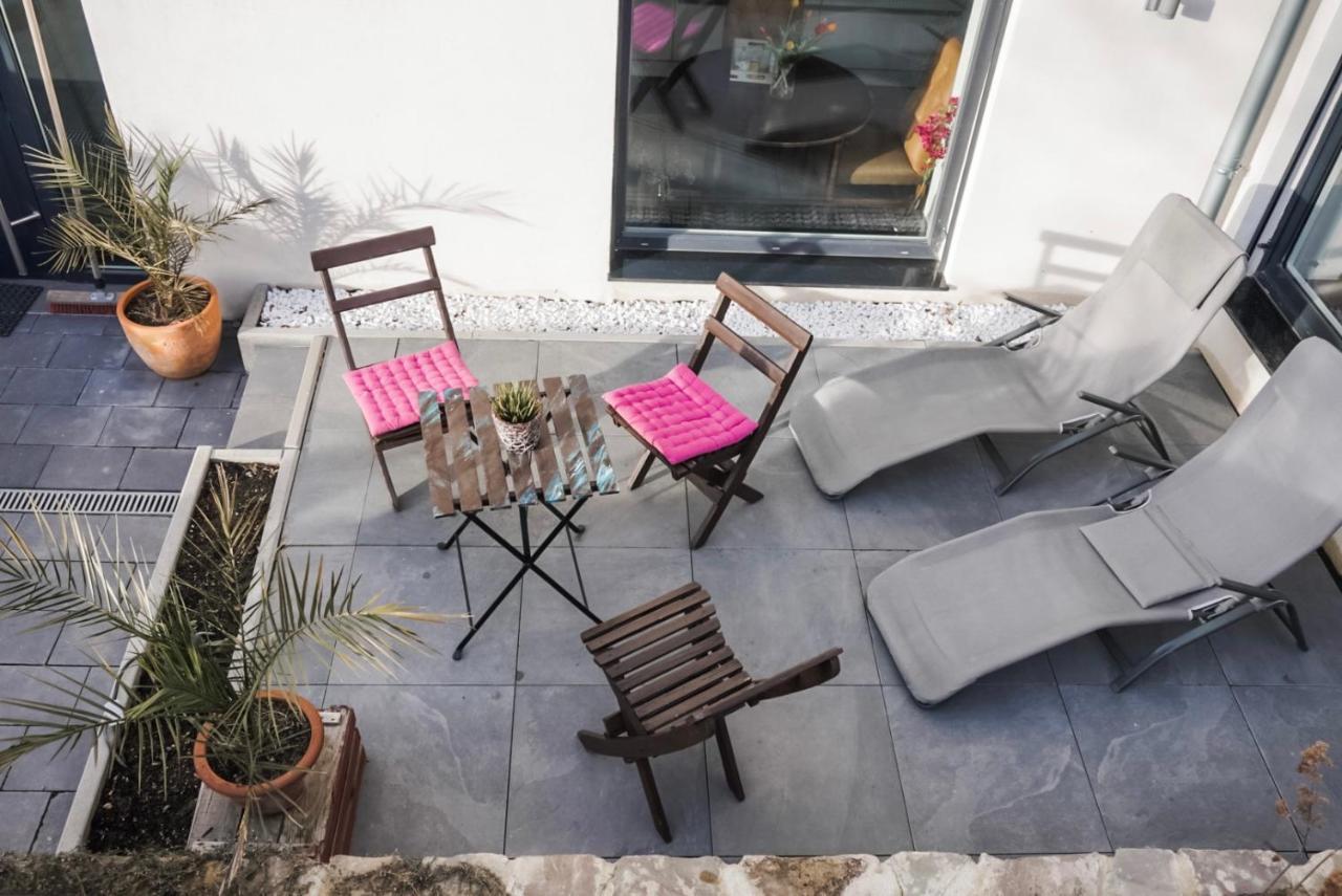 Neu Gebautes Apartment Mit Sonnenterasse In Der Naehe Vom Siebengebirge & Bonn 코니그스빈터 외부 사진
